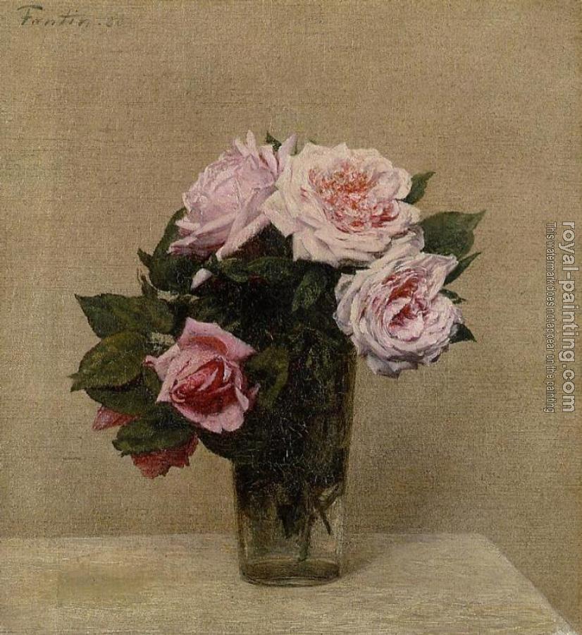 Henri Fantin-Latour : Roses Roses